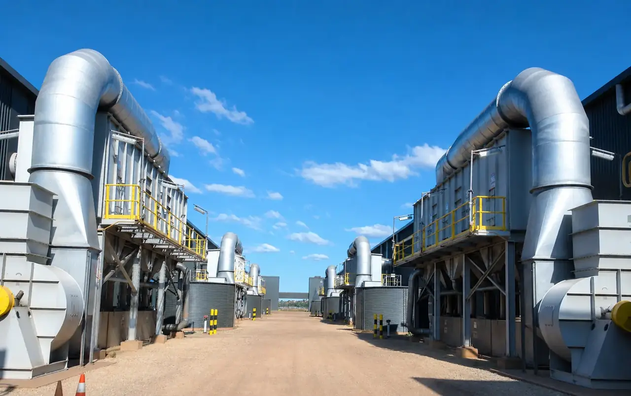 Industrial dust extraction systems